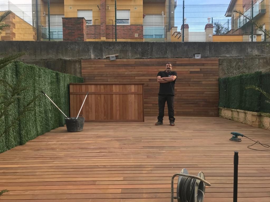 Diseño y construcción de terraza